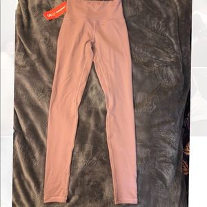 Musesonly light pink leggings never worn w tags